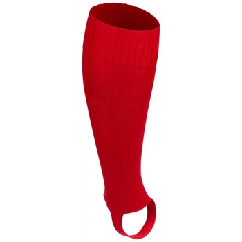 Гетры игровые без стопы Football socks (012) красный, 42-44