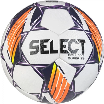 Мяч футбольный SELECT Brillant Super TB размер 4 v24 (009) бел/фиолет