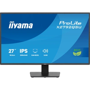 Монитор 27" IIYAMA ProLite X2792QSU-B1 IPS 2560x1440 120 Гц 350 кд/м² Black