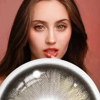 Карие линзы с диоптриями - Кукольные карие от ELITE Lens. 2 шт. -5.5