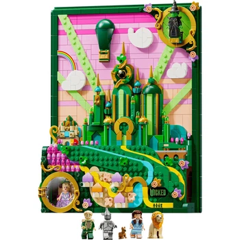 Конструктор LEGO Wicked: Эмеральд-сити Настенный декор (75685) [158267]