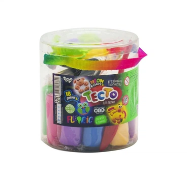 Набір для ліплення "Fluoric", 18 кольорів (укр) Dankotoys (109768)