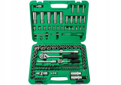 Професійний набір автоінструменту 1/4", 1/2" 108од. (12-гр.) TOPTUL GCAI108R1