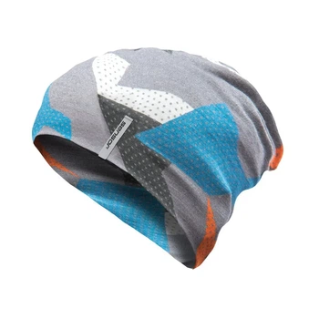 Шапка Sensor Merino Impress 24200049 blue-camo, SU32MI-blue-camo-M (208021) SU32MI-blue-camo-M