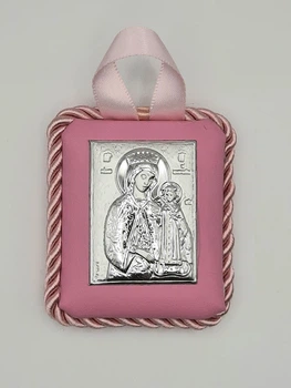 Дитяча іконка в візочок для дівчинки 6,5х5,5см Prince Silvero (ed1008-r)