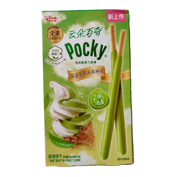 Печенье палочки Glico Pocky Matcha Ice Cream со вкусом матча 48 г