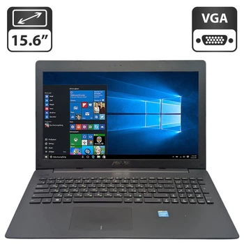 Ноутбук Asus X553M / 15.6" (1366x768) TN / Intel Celeron N2840 (2 ядра по 2.16 - 2.58 GHz) / 4 GB DDR3 / 250 GB HDD / Intel HD Graphics / WebCam б/у