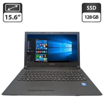 Ноутбук Lenovo IdeaPad B50-30 / 15.6" (1366x768) TN / Intel Celeron N2840 (2 ядра по 2.16 - 2.58 GHz) / 8 GB DDR3 / 128 GB SSD / Intel HD Graphics / WebCam б/у