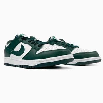 Кросівки жіночі Dunk Low Varsity Green натуральна шкіра 38р зелений