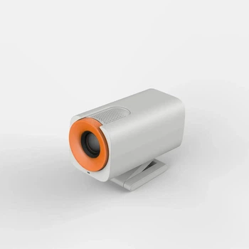 Проектор домашний портативный FULL HD 1920×1080 минипроектор для фильмов 3D Wi-Fi HDMI USB AV проектор на стену с динамиками белый