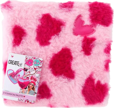Набір тіней для повік Create it! Love у пухнастому футлярі 84591 (8719668017948)