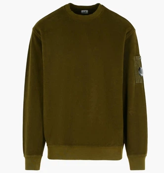 Свитшот C.P. Company Emerized Diagonal Fleece Olive 19CMSS249A006614G-683 S