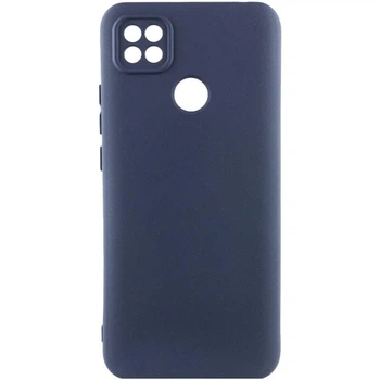 Чохол TPU GETMAN Liquid Silk Full Camera для Xiaomi Redmi 9C Синій / Midnight Blue