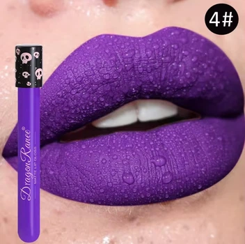 Губная помада Dragon Ranee №2 Фиолетовая Matte Lip Gloss