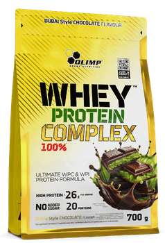 Białko Olimp Whey Protein Complex 100% 700 g Dubai style Chocolate Flavor (5901330100277)
