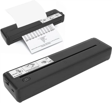 Термопринтер поративний Luocute А4, підключення Wi-Fi та USB, якість друку 203 DPI, друк документів від смартфона, офісний принтер