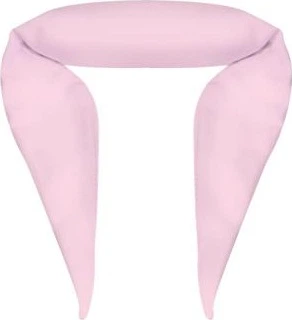 Wałki do kręcenia włosów Glov CoolCurl Pillow Rollers na zimno Różowe 4 szt (5907440746411)