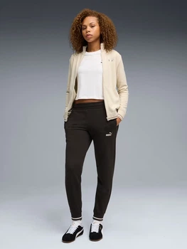 Спортивный костюм женский Puma Metallic Full-Zip Tracksuit Tr Cl 69190687 XS Alpine Snow (4069161974601)
