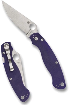 Раскладной нож Spyderco Military 2 G-10 CPM S110V Dark Blue (871641)