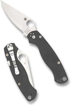 Раскладной нож Spyderco Para Military 2 G-10 PM2 Dark Gray (871584)