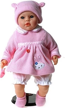 Лялька Adar в рожевому костюмі говорить і співає польською мовою 45 см 56512 (5901271565128)