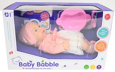 Лялька BM Baby Babble з аксесуарами 25 см 18685 (5901811186851)