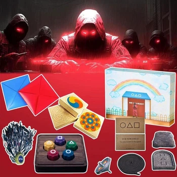 Набор Игр из Игра в Кальмара 6 в 1 Squid Game