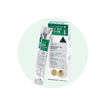 Набор бустерных сывороток VT COSMETICS Reedle Shot 500 Facial Boosting First Ampoule с микроиглами концентрация 500 6 шт