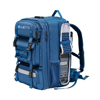 Рюкзак 42Л и портативная зарядная станция BLUETTI Handsfree 1 268,8Вт*ч 300Вт