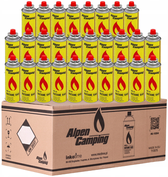 Газовий балончик 227г 400мл 28шт. Alpen Camping