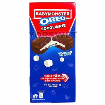 Тістечко Oreo Chocolate Pie Socola-Pie зі смаком ванілі та маршмеллоу 168 г (6*28 г) (0030)