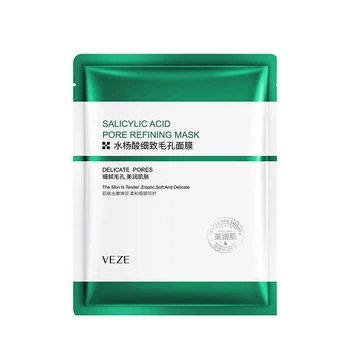 Тканинна маска для обличчя з екстрактом саліцилової кислоти Veze Salicylic Acid Pore Refining Mask, 25 г