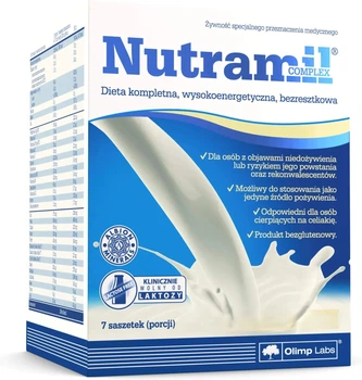 Замінник харчування OLIMP Nutramil complex (натуральний) 7 sashets