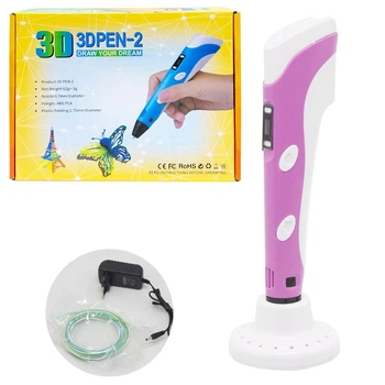 Набор 3D-ручка в коробке (Розово-белый) MIC Y9910