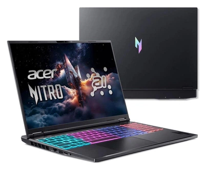 Ноутбук Acer Nitro 16 AI Ryzen AI 7-350/24GB/1TB RTX5070Ti (AN16-61 || NH.QZUEP.001)