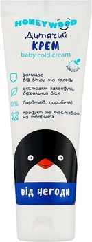 Детский крем Honeywood защита от непогоды с пчелиным воском 70 г.