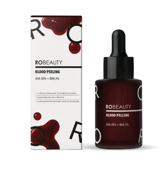 Кровавый пилинг Blood Peeling Aha 30% + Bha 2% Robeauty 30 мл