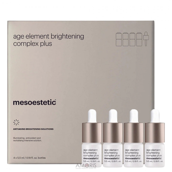 Комплекс для осветления и сияния кожи Mesoestetic C15 /AGE ELEMENT BRIGHTENING COMPLEX C1 4*5,5 мл
