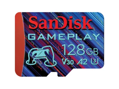 Карта пам'яті SanDisk 128 GB microSDXC GamePlay (SDSQXAA-128G-GN6XN)