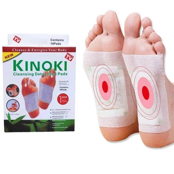 Детокс-пластыри для выведения токсинов Kinoki 10 шт. (21570796)