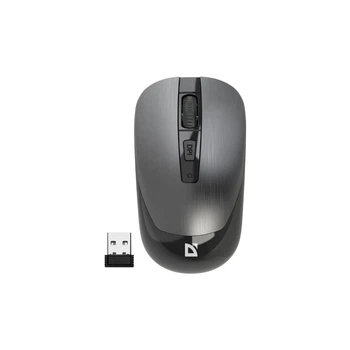 Мышка Defender Wave MM-995 Silent Wireless Grey