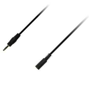 Кабель мультимедійний 3.5mm M to 3.5mm F 1.5m Piko