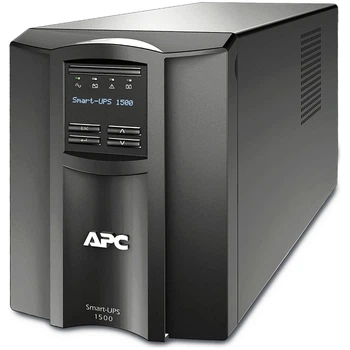 ИБП APC Smart-UPS 1500VA LCD, Lin.int., AVR, 8 х IEC, SmartSlot, USB, RJ-45, металл (SMT 1500I)