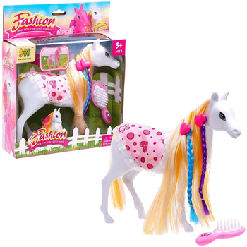 Zestaw do zabawy Trifox Koń z akcesoriami A-5045 HWA1165504 (5901353631437)