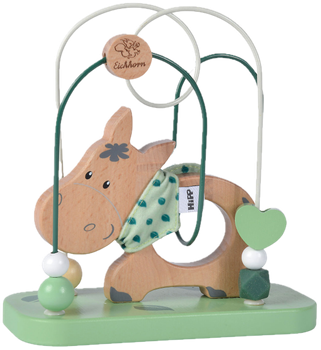 Zabawka Osioł Eichhorn Baby Hipp spiralna drewniana 5632907 (4003046010558)