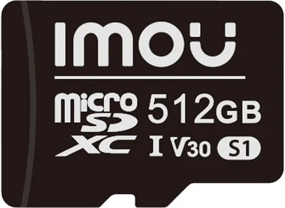 Карта памʼяті IMOU microSDXC 512GB Class 10 U3 V30 (ST2-512-S1)