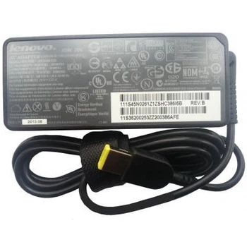 Блок живлення до ноутбука Lenovo 65W 20V 3.25А роз'єм прямокутний