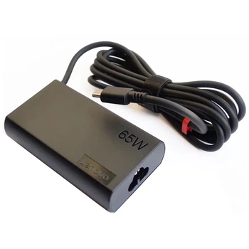 Блок питания к ноутбуку Lenovo 65W 20V/3.25A, 15V/3A, 9V/3A, 5V/3A, USB Type-С Slim-корпус