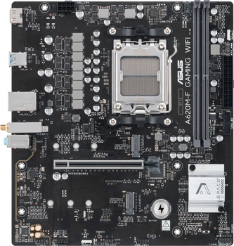 Материнская плата Asus A620M-F GAMING WIFI (sAM5, AMD A620, PCI-Ex16)