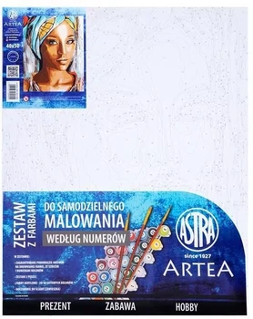 Malowanie po numerach Astra Artea Afrykańska kobieta (5901137189895)